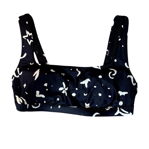 Madewell Abstract Doodle Bikini Top - Picture 1 of 6